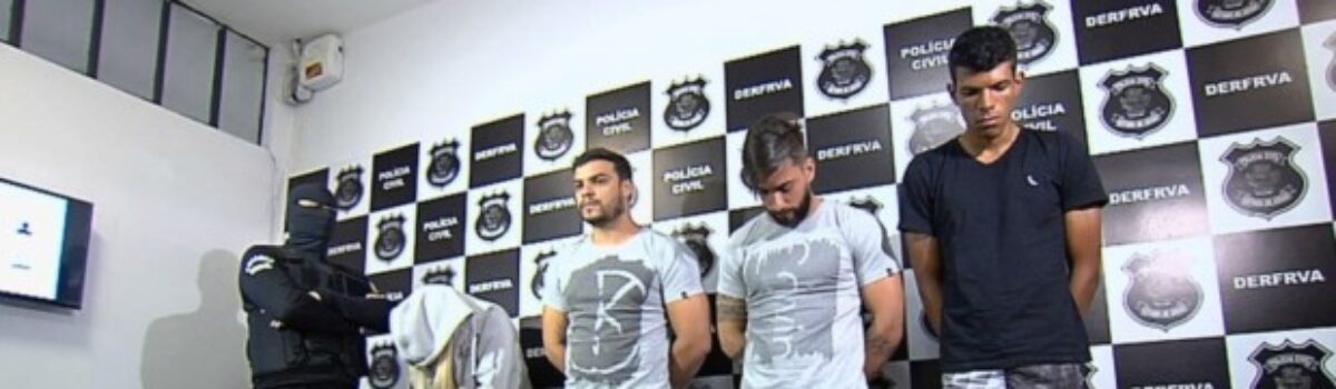 Golpistas que adquiriam veículos fraudulentamente são presos pela DERFRVA