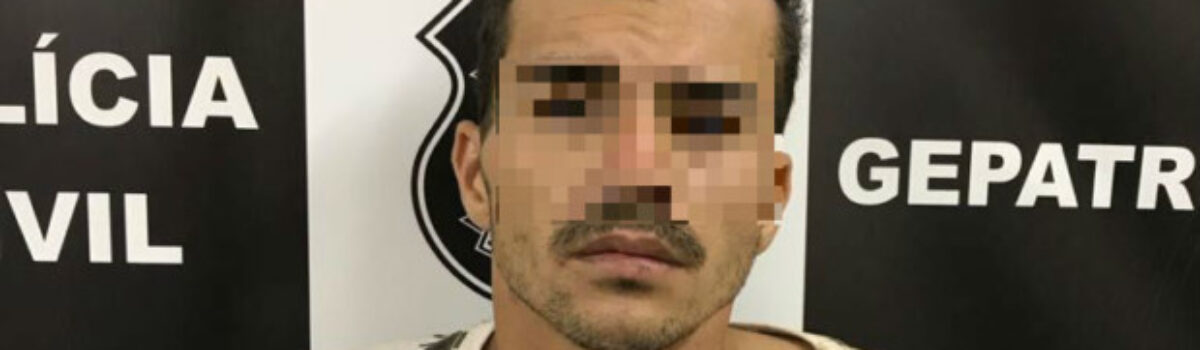 Gepatri prende assaltante de comércio em Itumbiara