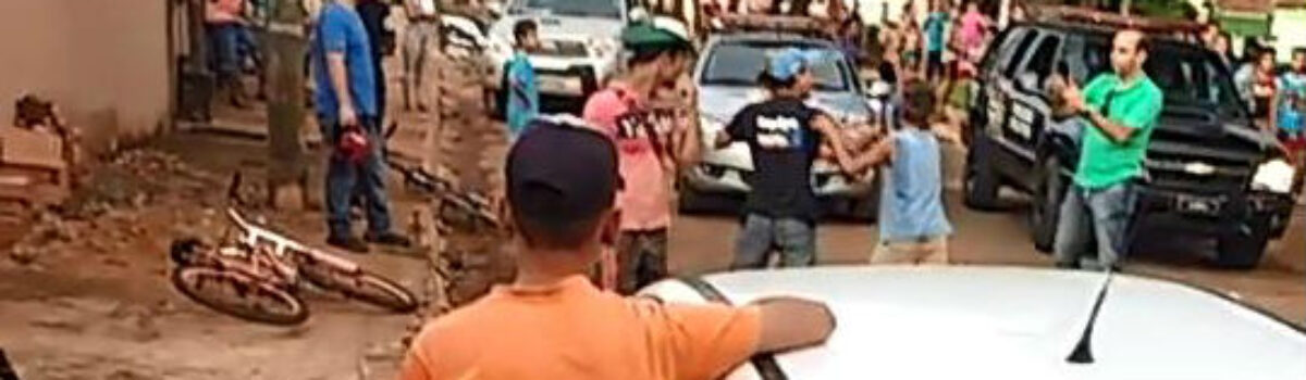 Adolescente conduzindo moto roubada é apreendido após enfrentar policiais em Rio Verde