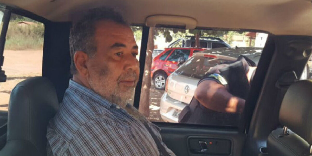 Polícia Civil de Minaçu prende homicida condenado que estava foragido