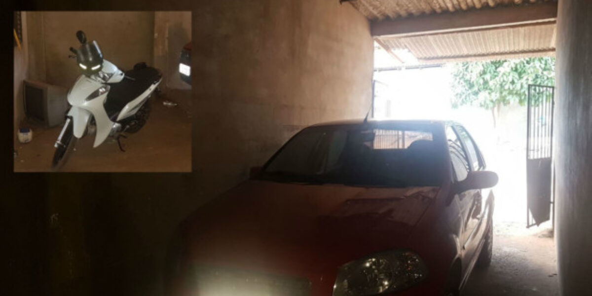 Agentes da DERFRVA recuperam dois veículos no Residencial Itamaracá
