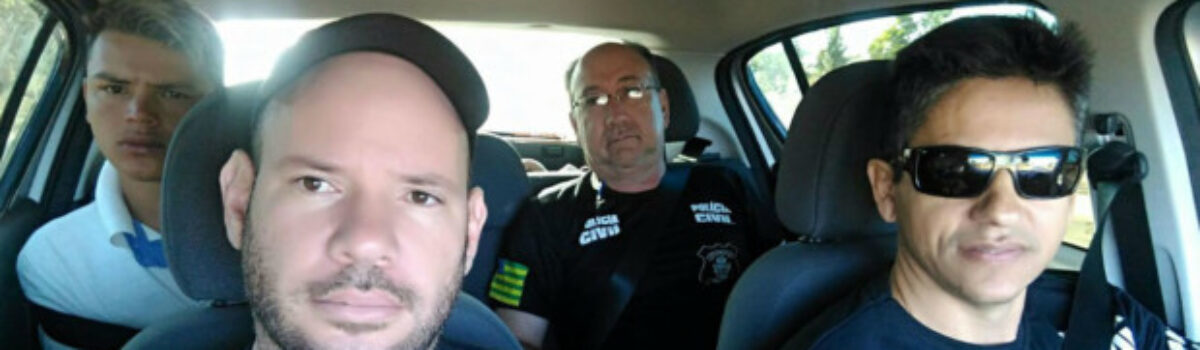 Policiais de São Luís de Montes Belos vão à Bahia e prendem autor de homicídio no município goiano