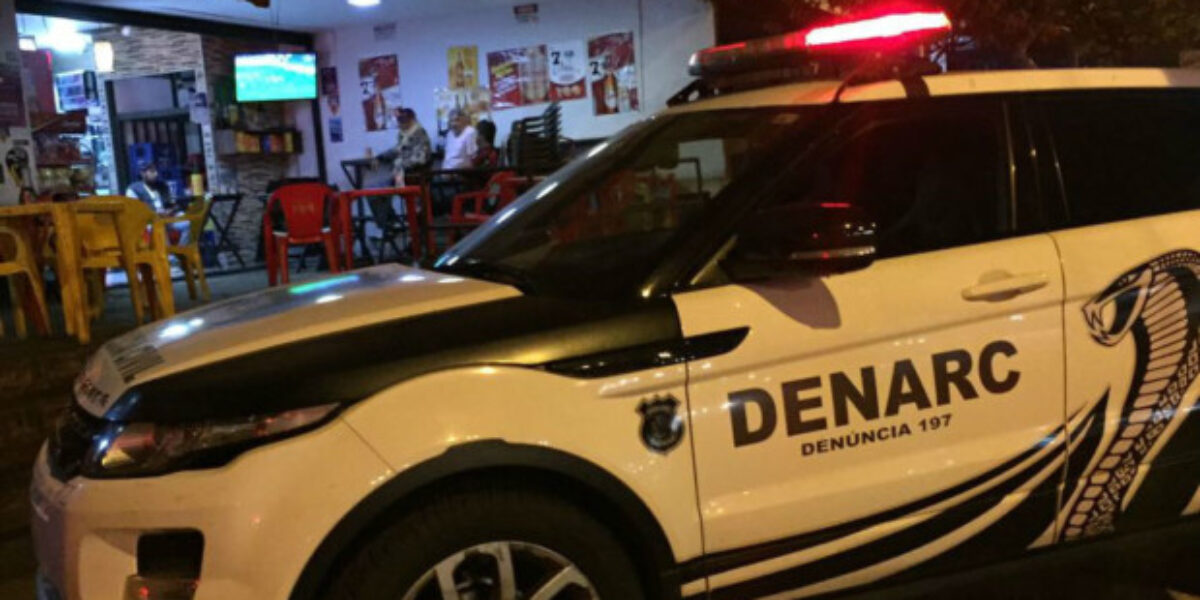 Operação da Denarc coíbe tráfico e consumo de drogas nas imediações do Palácio Pedro Ludovico