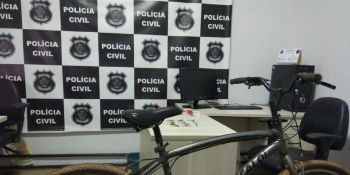 Policiais civis de Goianira apreendem adolescente por tráfico de drogas e receptação