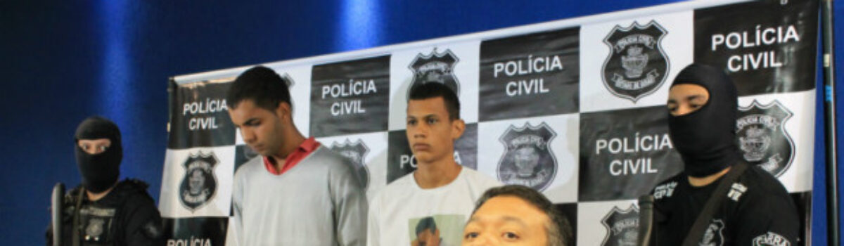 Garra/Deic apresenta autores de latrocínio cometido no Setor das Nações em junho