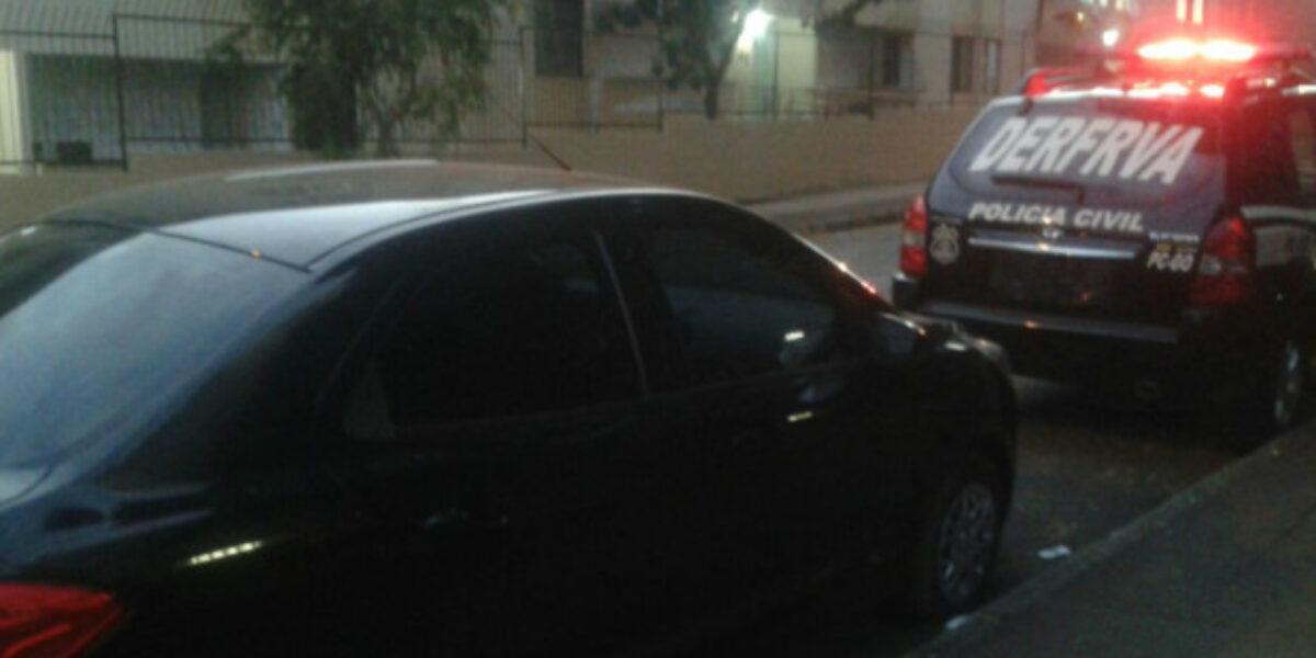 DERFRVA recupera mais um veículo roubado no Goiânia 2 em junho