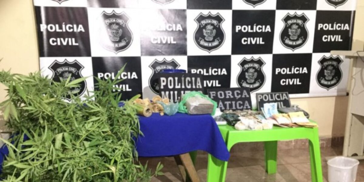 Suspeito de tráfico de drogas é preso em Aragarças