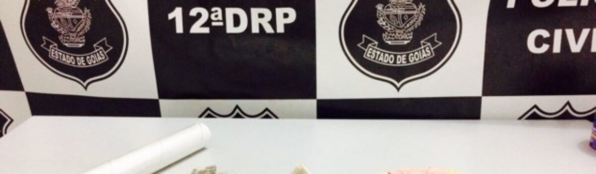 Em Porangatu, dupla é presa em flagrante por tráfico de drogas