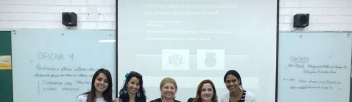 Delegada ministra palestra na UFSC sobre atendimento a vítimas de violência sexual