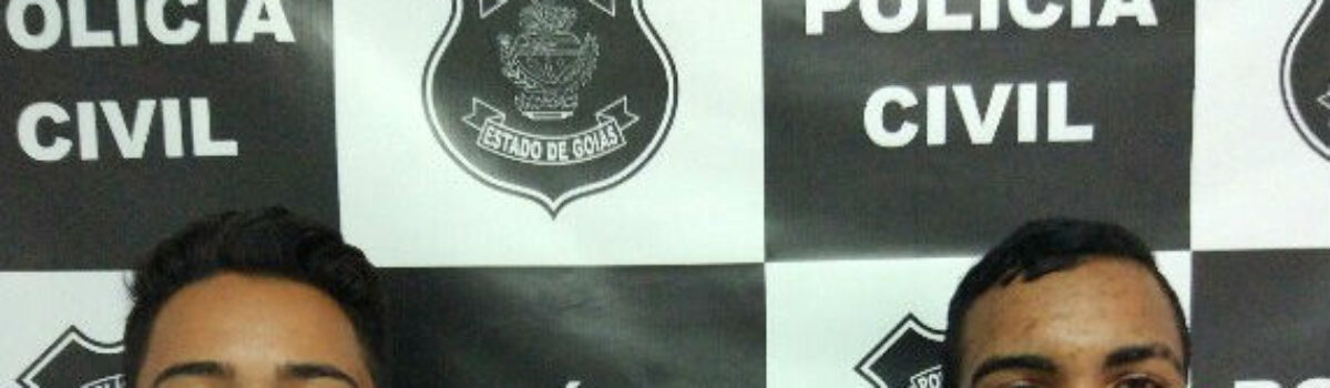 Autores de roubo de veículo são presos em flagrante durante operação em Goianira