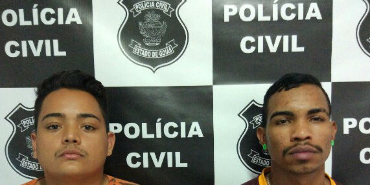 Autores de roubo de veículo são presos em flagrante durante operação em Goianira