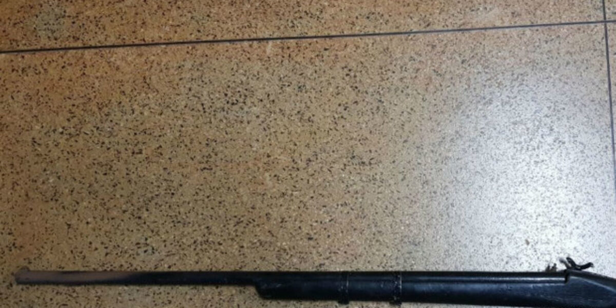 Genarc de Águas Lindas apreende arma de fogo em cumprimento de mandado de busca