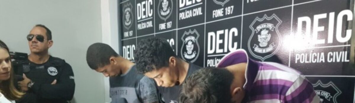 Garra/Deic prende latrocidas de taxista 2 dias após crime que chocou Goiânia