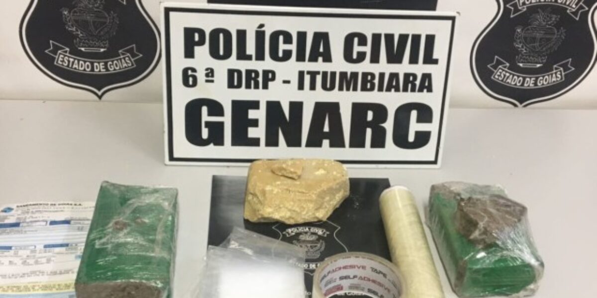 Mulher é presa em flagrante ao repassar droga a usuário em Itumbiara