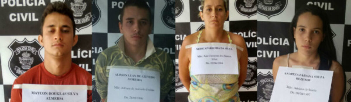 Operação “Passando a Limpo” leva quatro pessoas à prisão em Itapuranga