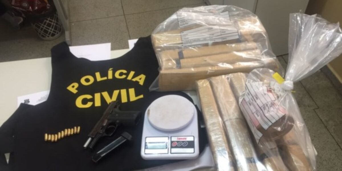 Mais de cinco quilos de maconha são encontrados com menor em Goiânia
