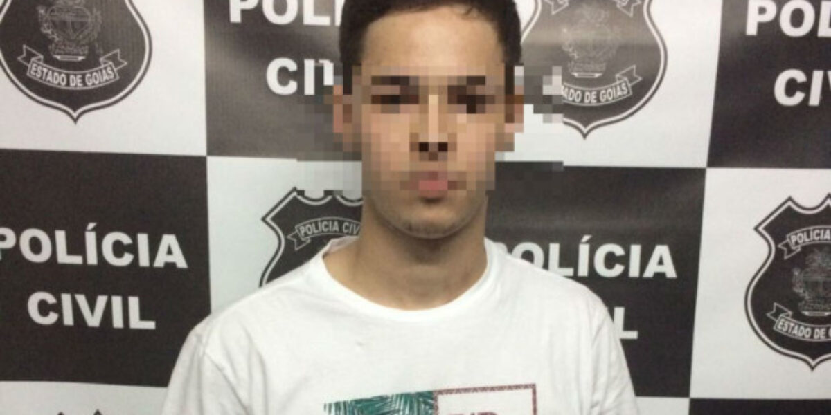 Preso jovem de 18 anos suspeito de tentativa de homicídio e tráfico de armas