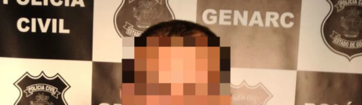 Genarc da Cidade de Goiás prende acusado de estupro de vulnerável