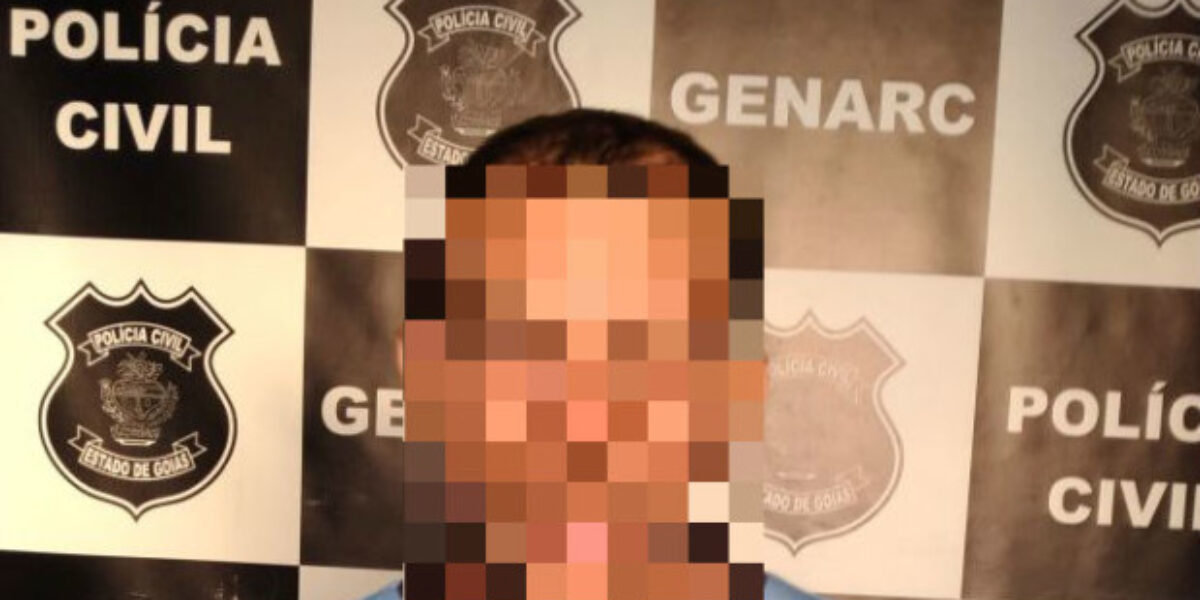 Genarc da Cidade de Goiás prende acusado de estupro de vulnerável