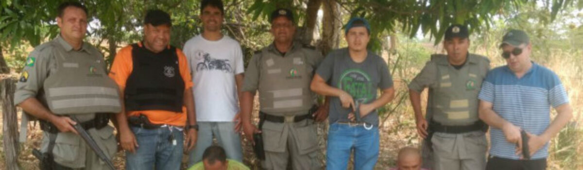 Operação conjunta das polícias Civil e Militar prende foragido em Mutunópolis