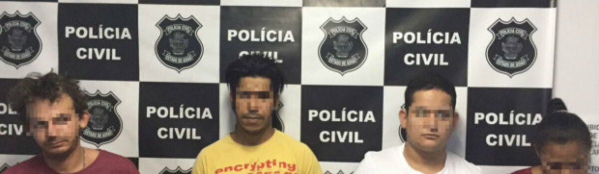 PC de Morrinhos prende grupo que vendia drogas a mando de detento