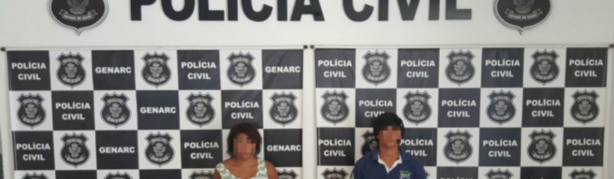 Polícia Civil de Goianésia prende casal suspeito de tentativa de latrocínio