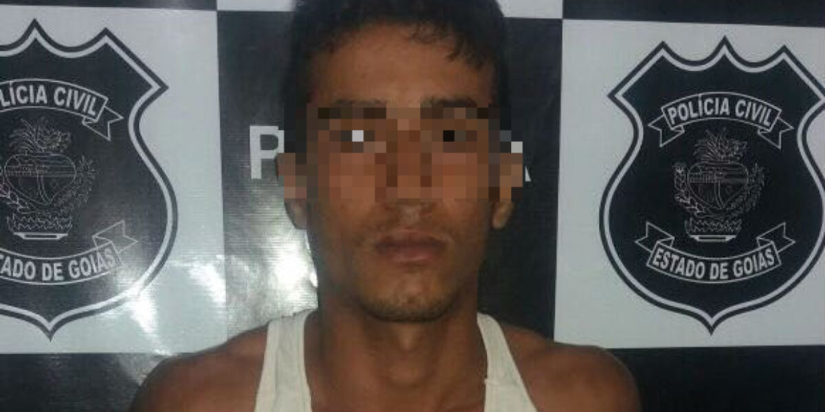 Preso homem que jogou drogas para dentro do presídio de Guapó