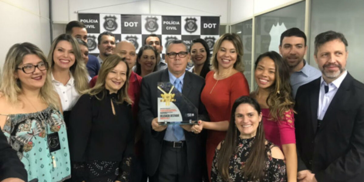 DOT recebe prêmio “Delegacia Destaque” entre unidades especializadas