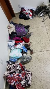 roupas furtadas