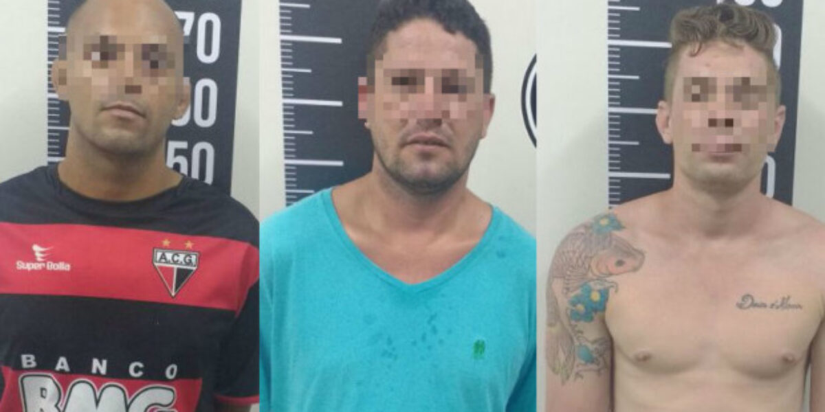 Assaltantes de residência são presos em flagrante em Goiânia