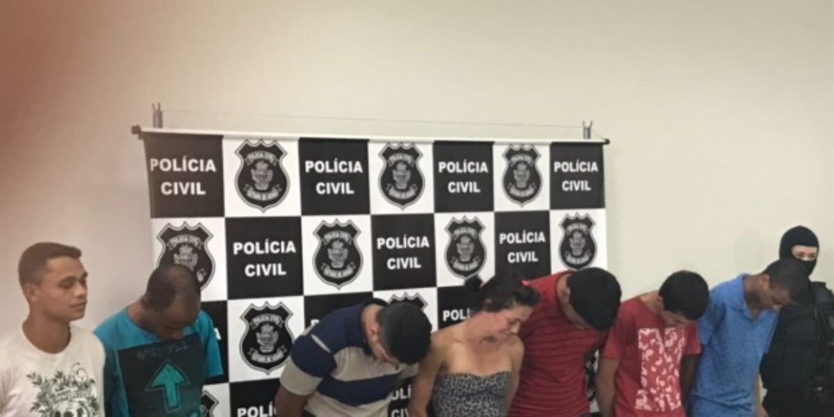 Ação do Gepatri de Rio Verde leva sete investigados à prisão