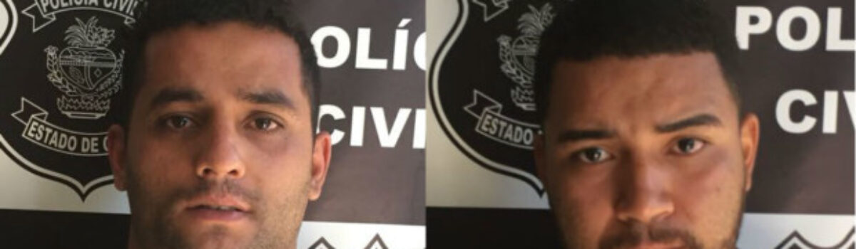 GAB/Deic prende dois membros de quadrilha que assaltou duas agências do Bradesco entre junho e setembro