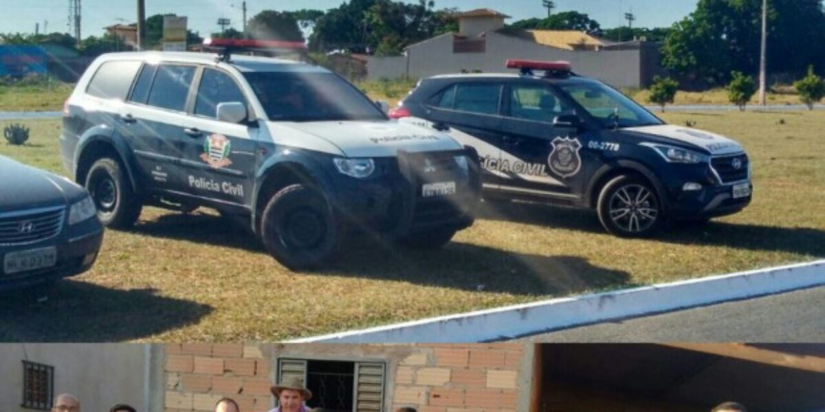 PCGO apoia PCSP em prisão de autor de homicídio que chocou município de Itu