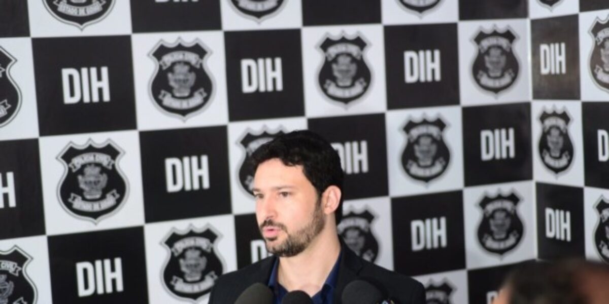 DIH apresenta suspeito de matar mulher e abandonar o corpo na Br-060