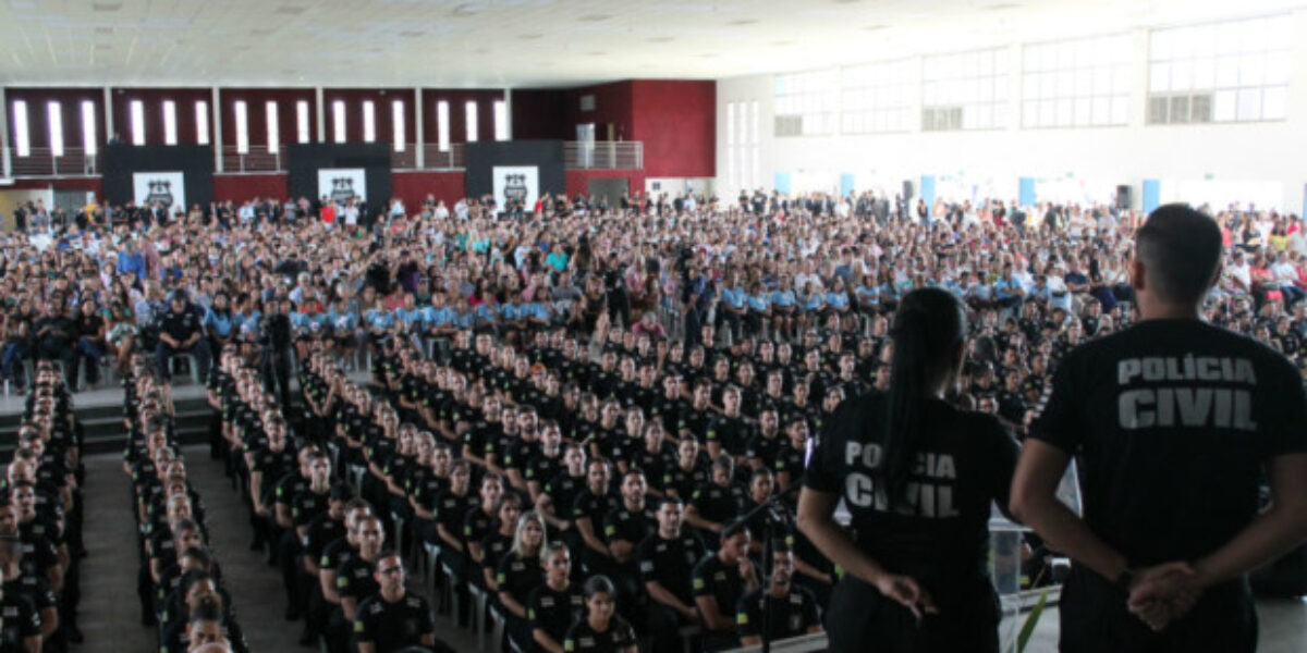 Várias medidas são anunciadas durante formatura dos 400 novos policiais civis