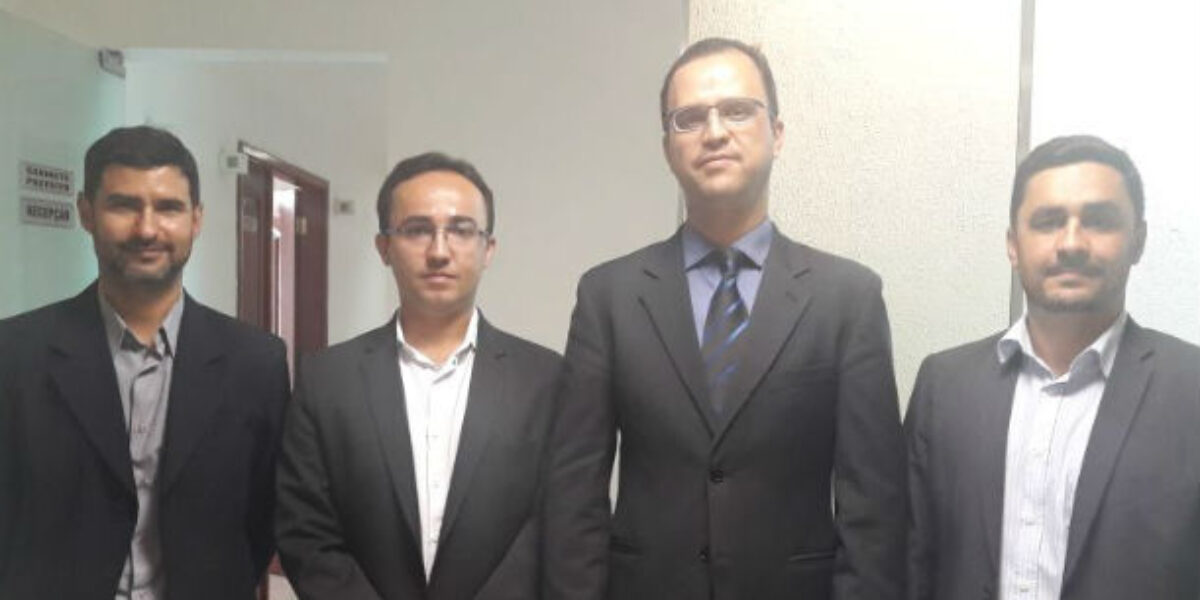 PC de Catalão recebe visita de equipe da Gerência de Articulação da SSPAP/GO