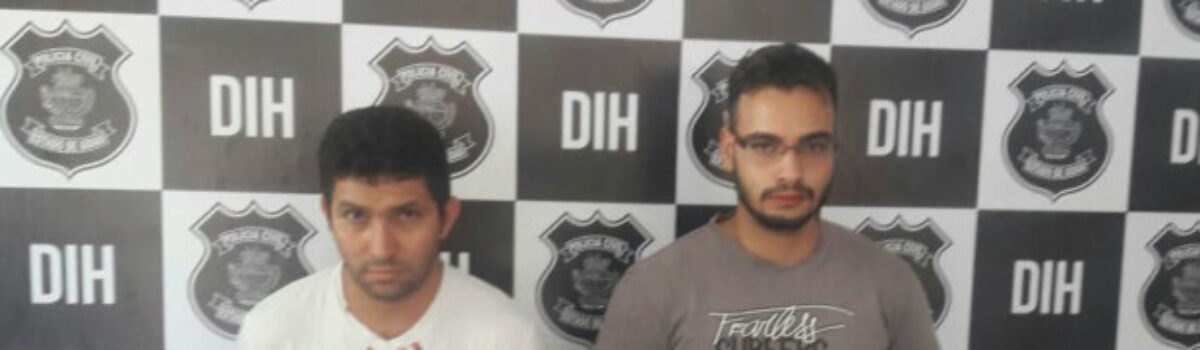 Presa dupla que acertou motorista por engano ao disparar contra travestis em Goiânia