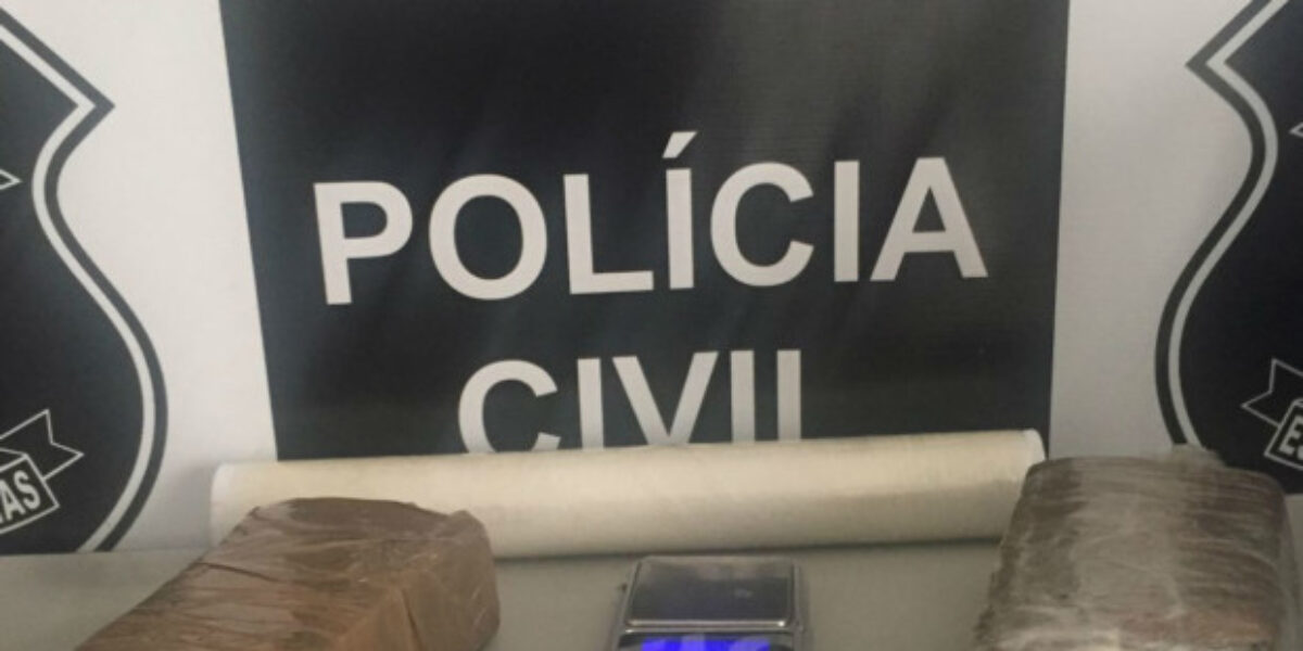 Polícia Civil de Goiatuba prende traficante reincidente em flagrante
