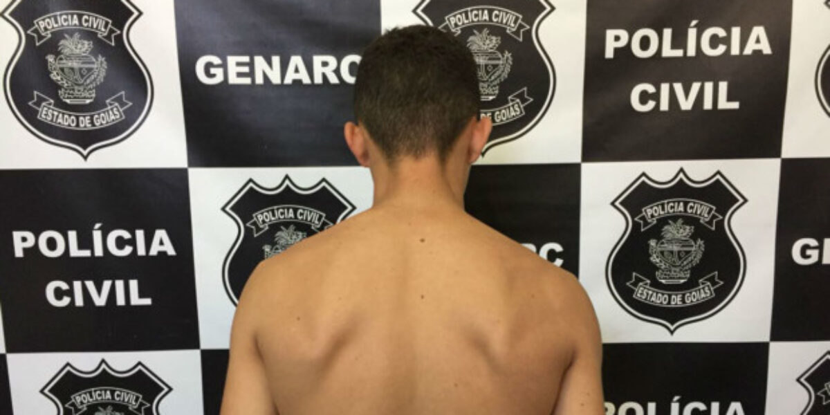 GIH/Genarc de Novo Gama apreende menor que tentou matar desafeto, também menor, a golpes de facão em escola