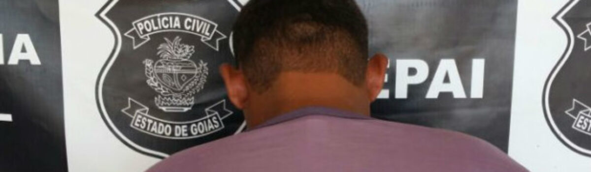 Depai/DPCA de Luziânia prende suspeito de estuprar a própria filha de sete anos