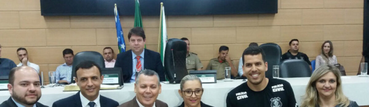 Delegado-geral participa de apresentação de novos policiais civis de Rio Verde