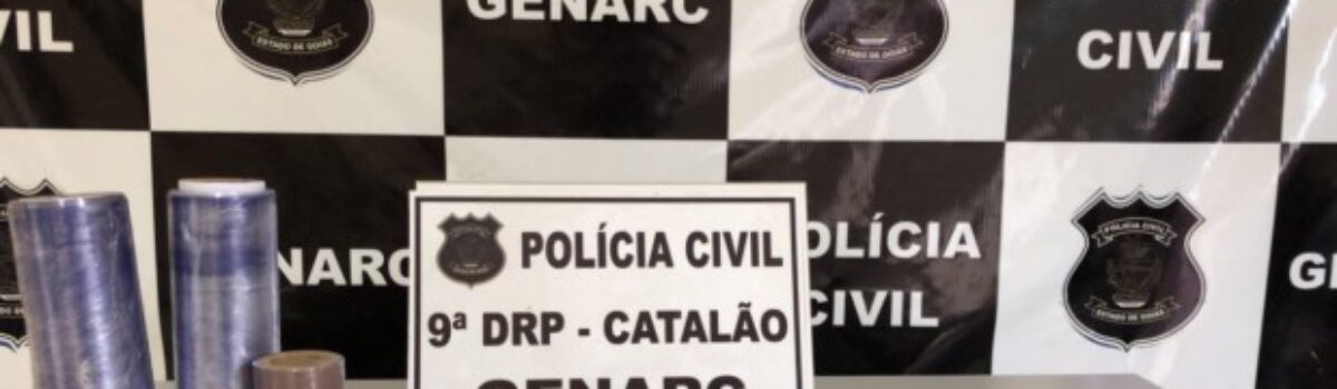 Polícia Civil prende mais um traficante de drogas em Catalão