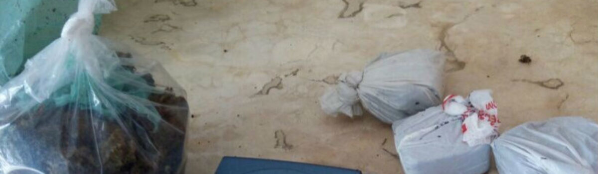 Em Goianésia, homem é preso por tráfico de drogas após agredir companheira