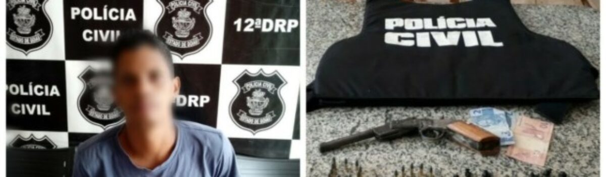 Genarc de Porangatu efetua prisão de traficante quando ele vendia drogas