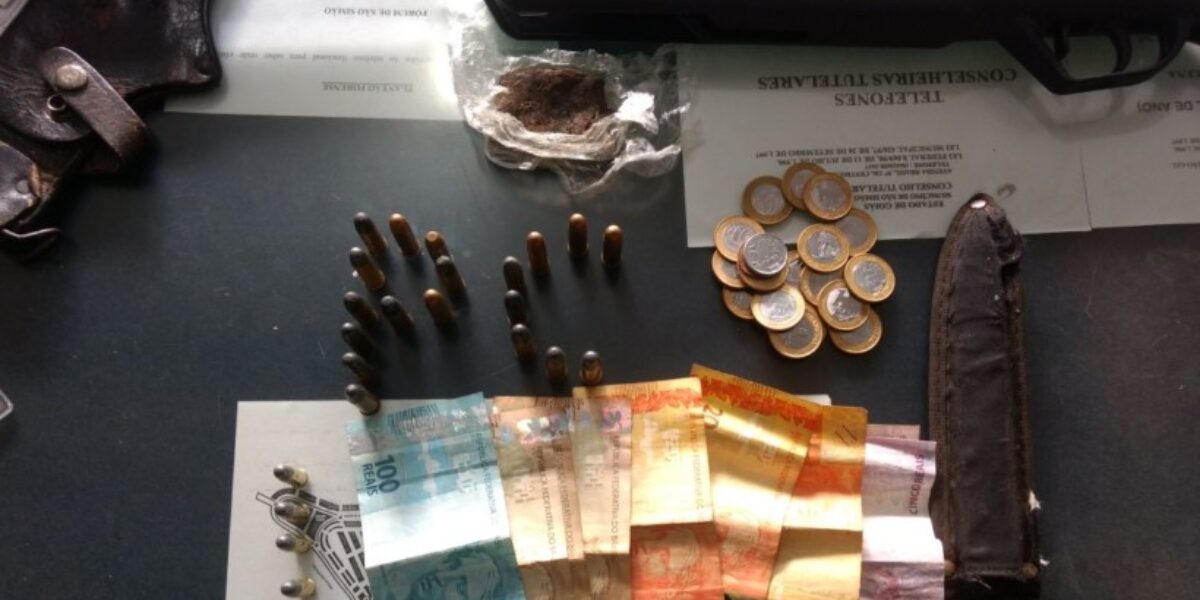 Operação em São Simão prende traficantes e apreende drogas