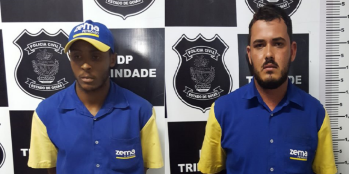 Polícia Civil de Trindade prende funcionários que lesavam posto de combustível