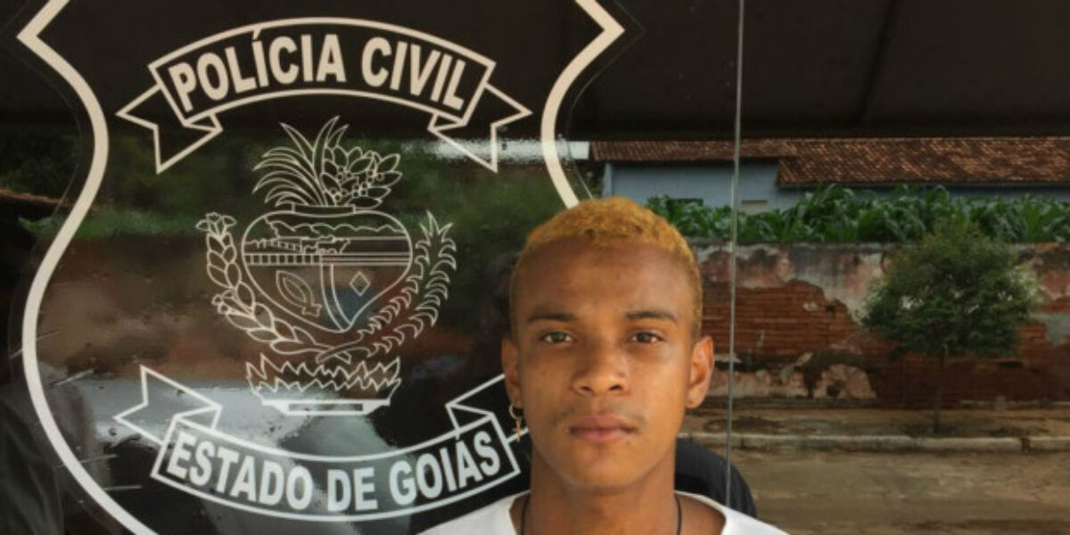 PC prende autor de furto em Palmelo avaliado em R$ 15 mil