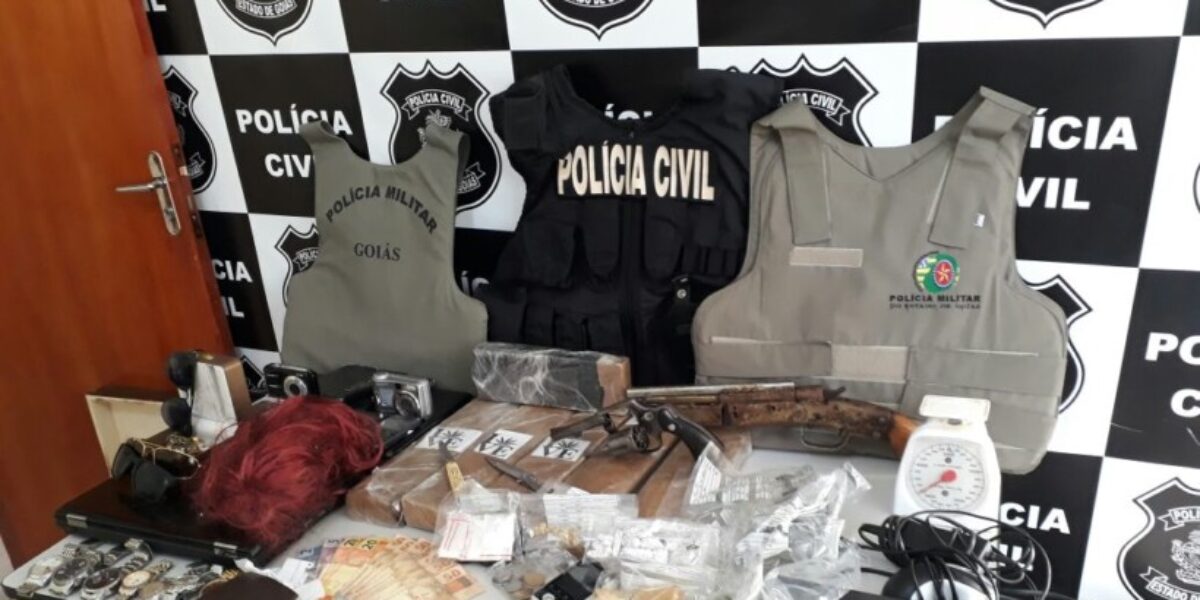 Polícia recupera objetos furtados em Campinorte