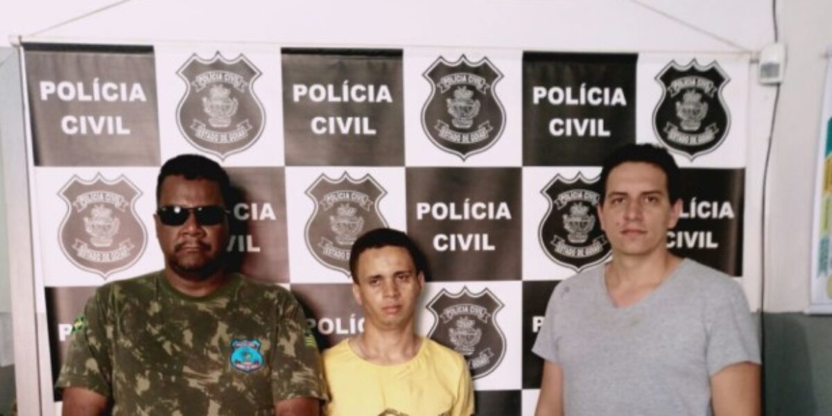 Policiais da 16ª DDP de Goiânia prendem homem em flagrante após roubo