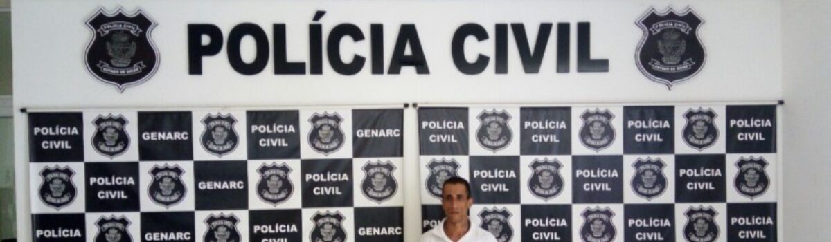 Foragido da cadeia de Jaraguá é preso pela polícia em Goianésia